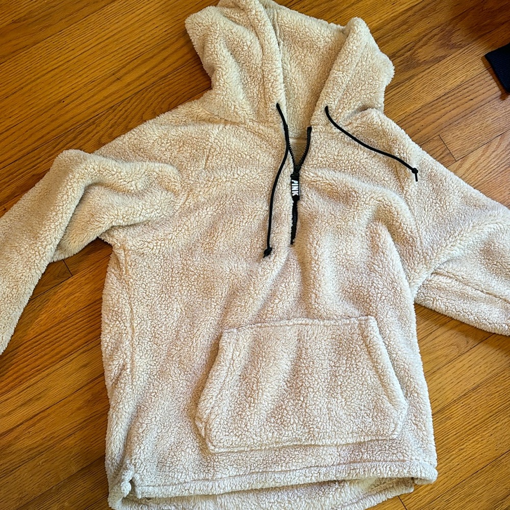 Pink brand quarter zip